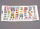 Traxxas Decal sheet, racing sponsors