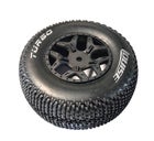 Louise SC - Turbo SC Tyre With Black Rim For Losi SCTE (Mounted) - Soft - (2)