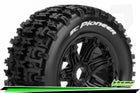 Louise RC - SC-Pioneer 1/5 Buggy Tire on Black Bead-Lock Wheel - Sport - Rear - 24mm hex - (2)