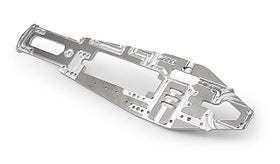 Xray Chassis 4mm - CNC Machined - Swiss 7075 T6 - V2