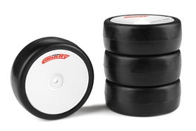 Team Corally Attack RXC V2 rubber tires 1/10 EP touring 32 shore Carpet (4)