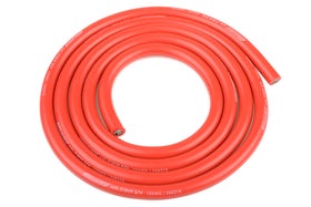 Team Corally Ultra V+ Silicone Wire Super Flexible Red 10AWG 2683 / 0.05 Strands OD 5.5mm 1m