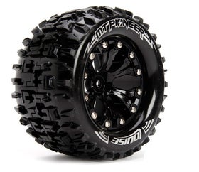 Louise Tire & Wheel MT-PIONEER 2.8"  - 0-Offset - Black (2)