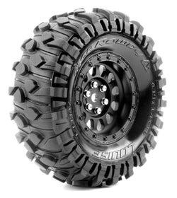 Louise Tire & Wheel CR-ROWDY 1.9" Class 1 Black (2)