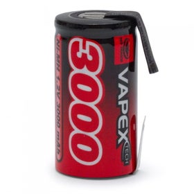 Vapex NiMh 1.2V  Sub-C Cell  - 3000 mAh  (1)