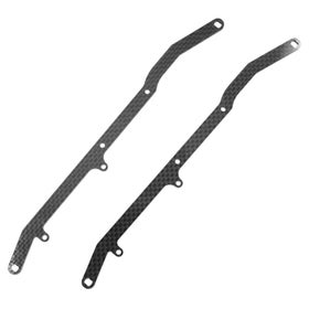 Xpress Graphite 2mm Vertical Topdeck Plates 2pcs For XQ1 XQ1S (XP-10321 Replacement)