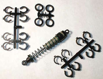 RPM Quick Adjust Spring Clips - 13mm - Black