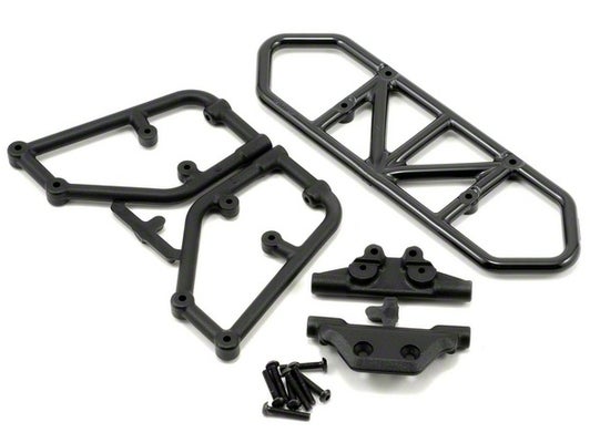 RPM Traxxas Slash 4x4 Rear Bumper - Black